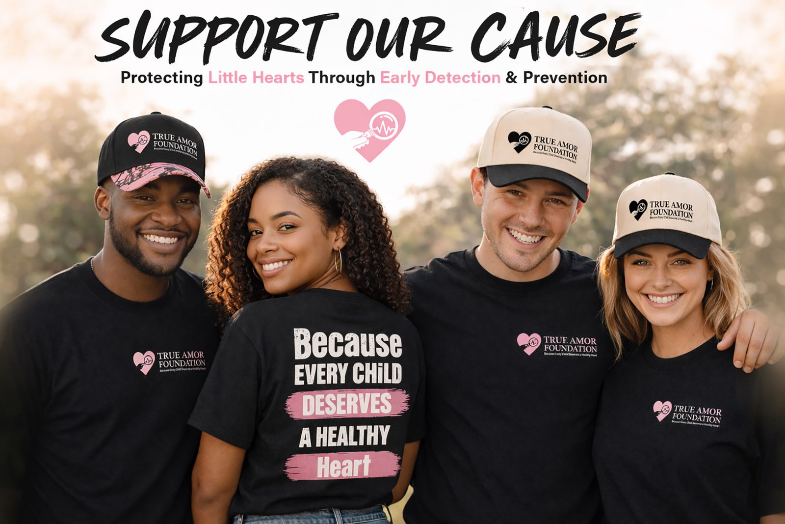 Support Our Cause — Protecting Little Hearts Through Early Detection & Prevention